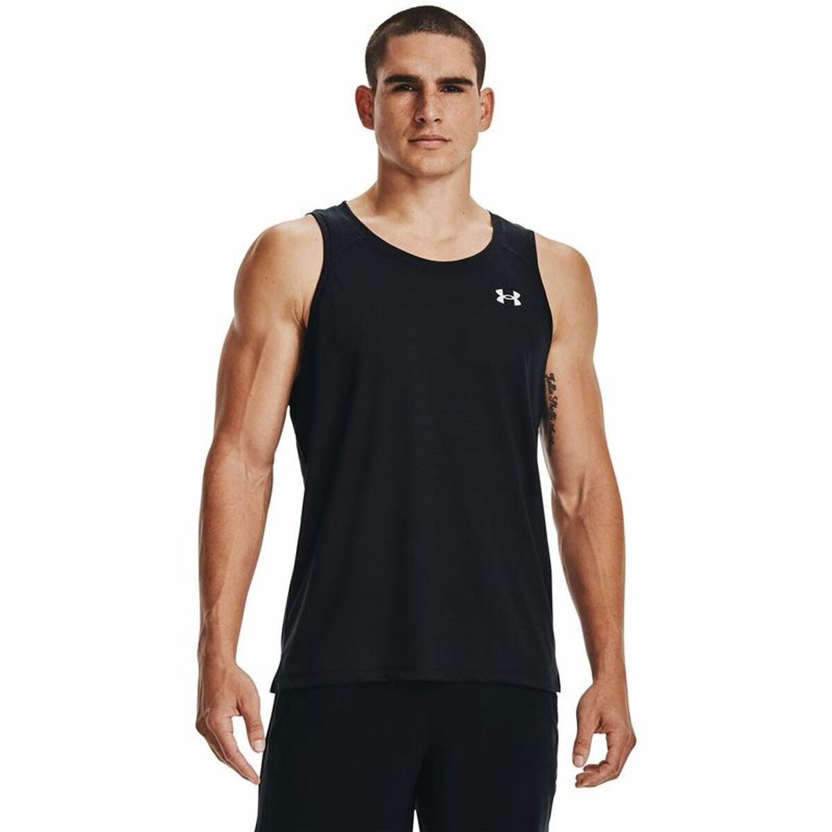 Tank Top Men Under Armour Streaker Black